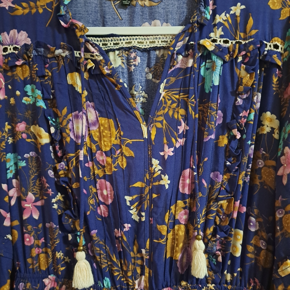 ALY DALY Boho Mini Dress